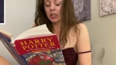 Hysterically Reading Harry Potter Version 2) With A Lush Vibe Inside Me